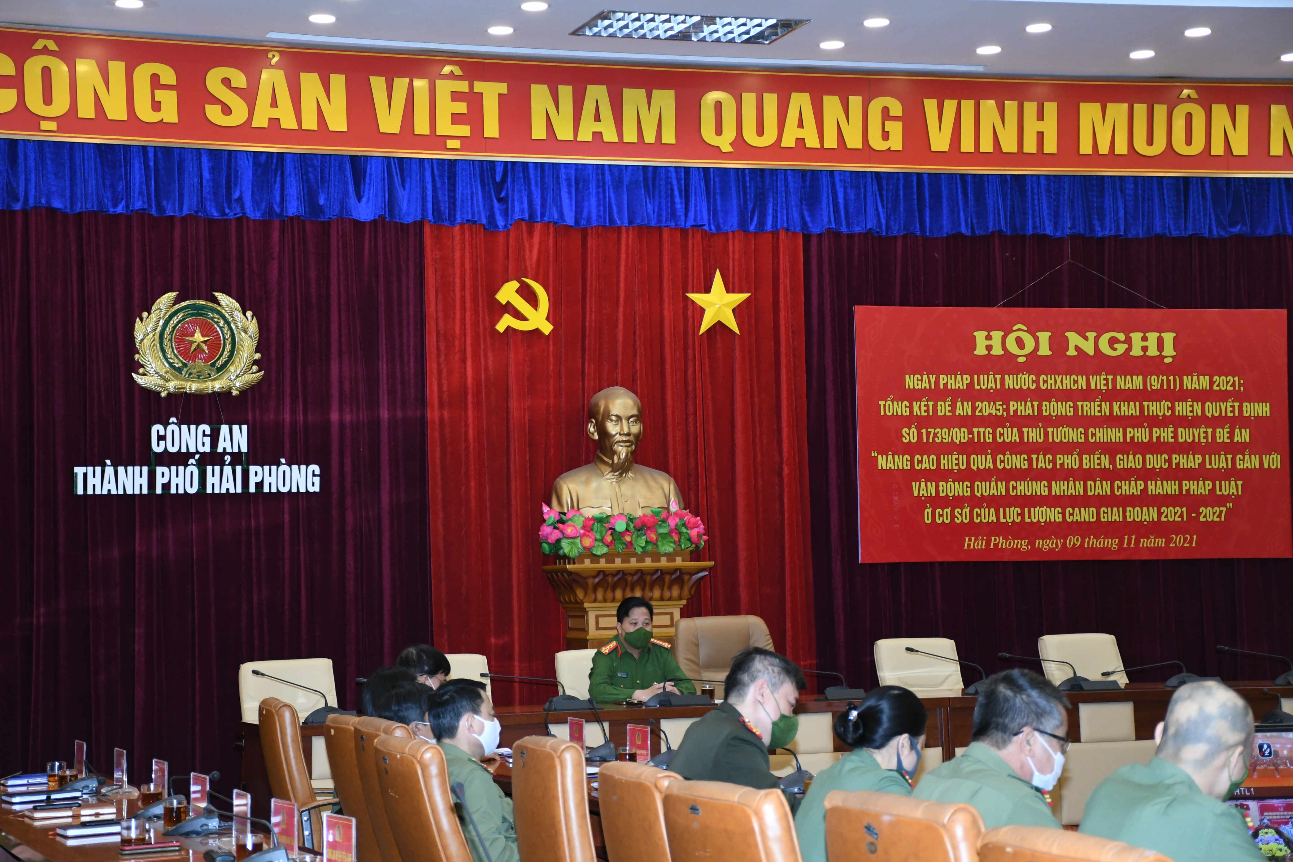 Bộ Công an hưởng ứng Ngày Pháp luật nước Cộng hòa xã hội chủ nghĩa Việt Nam